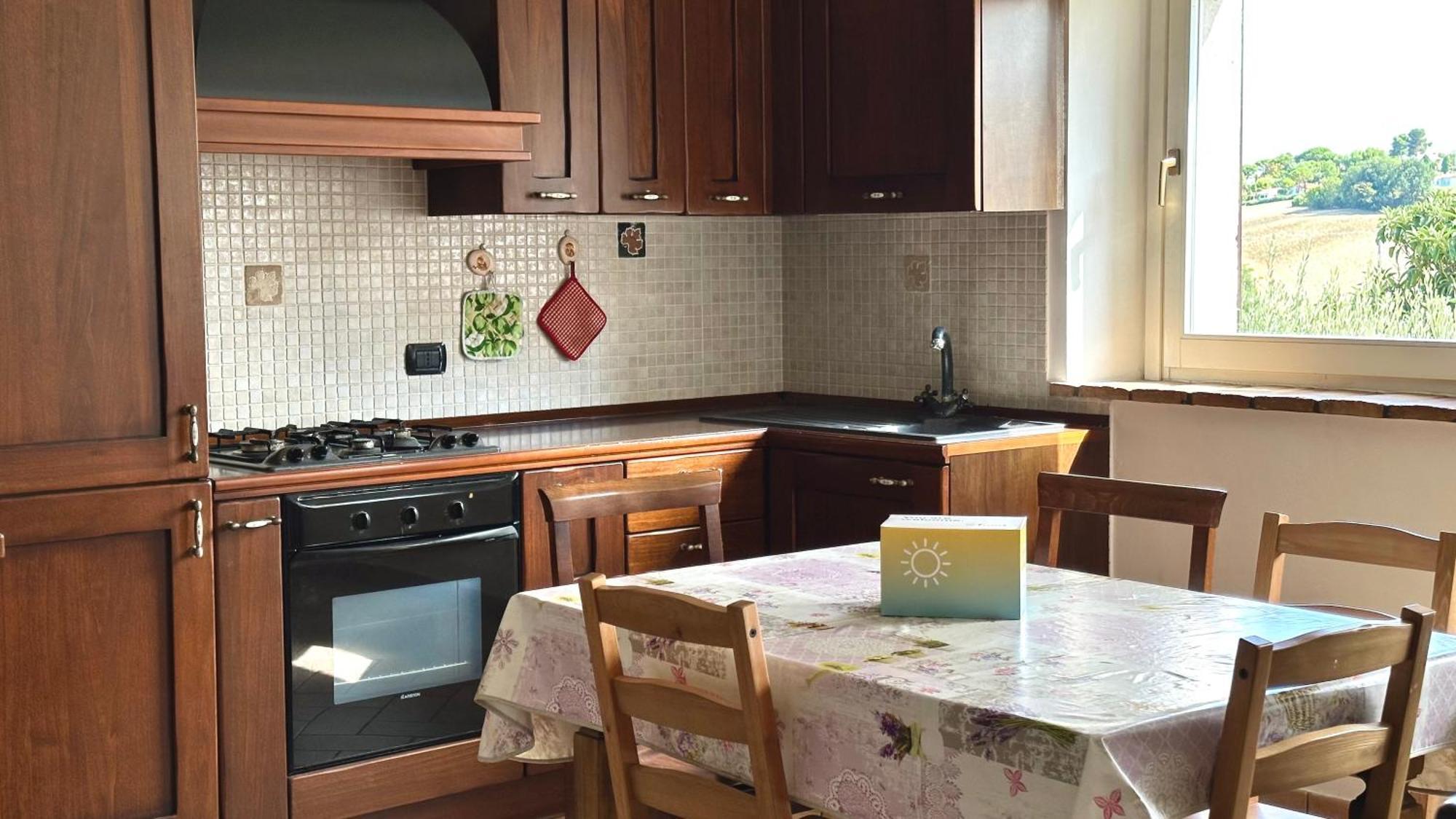 S214 - Sirolo, Trilocale Con Giardino In Zona Tranquilla公寓 外观 照片