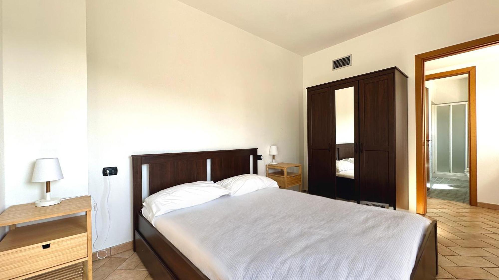 S214 - Sirolo, Trilocale Con Giardino In Zona Tranquilla公寓 外观 照片
